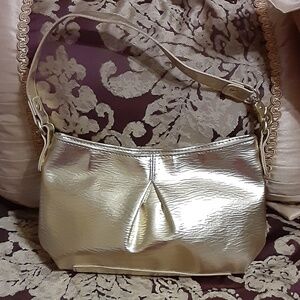 Victoria's Secret Metallic Gold Mini Bag
